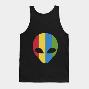 Colorful Alien Tank Top